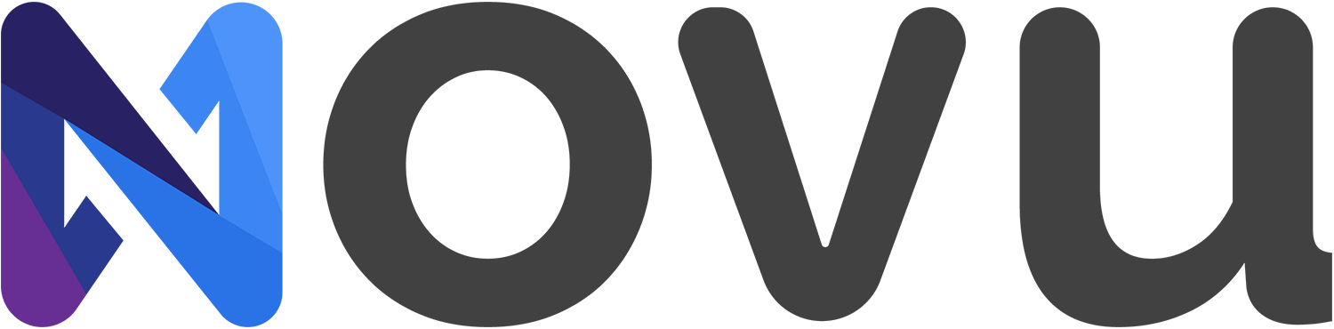 NOVU Digital logo with dark text